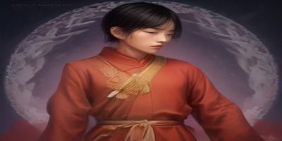中国传统绳结教程视频截图，红色丝绳编制吉祥结，背景为传统风格木质桌面